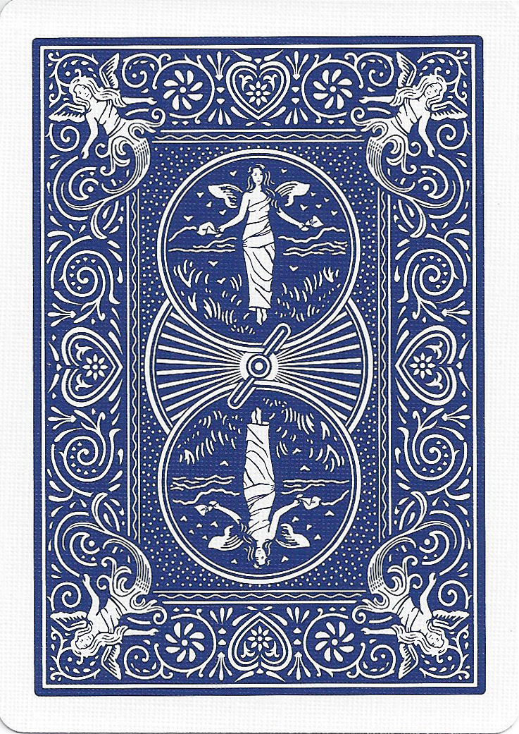 Maiden back blue